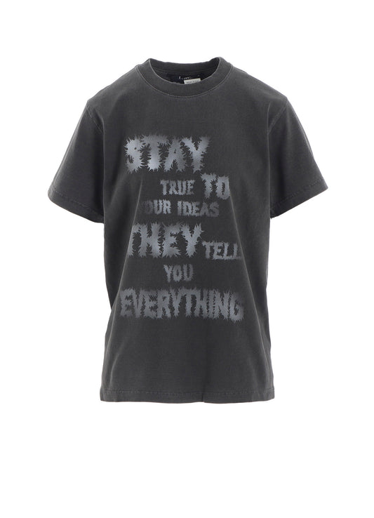 STAY TRUE PRINT T-SHIRT
