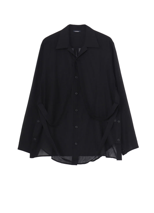 CHIFFON BLOUSE WITH STRING