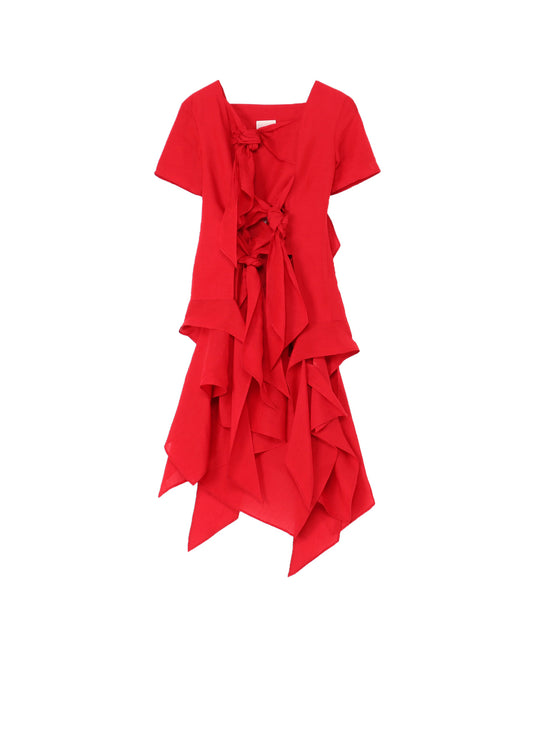 CLEAR LAWN RIBBON DRESS B