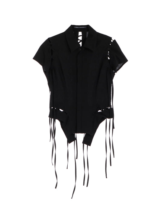 MUSLIN LACE-UP JACKET B