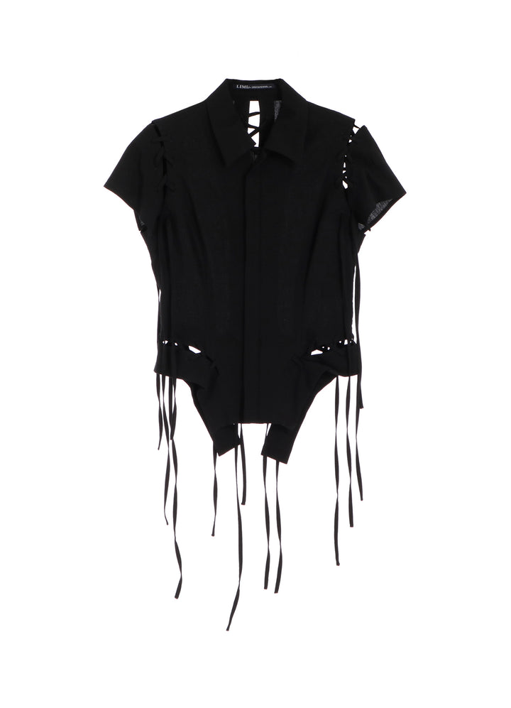 MUSLIN LACE-UP JACKET B