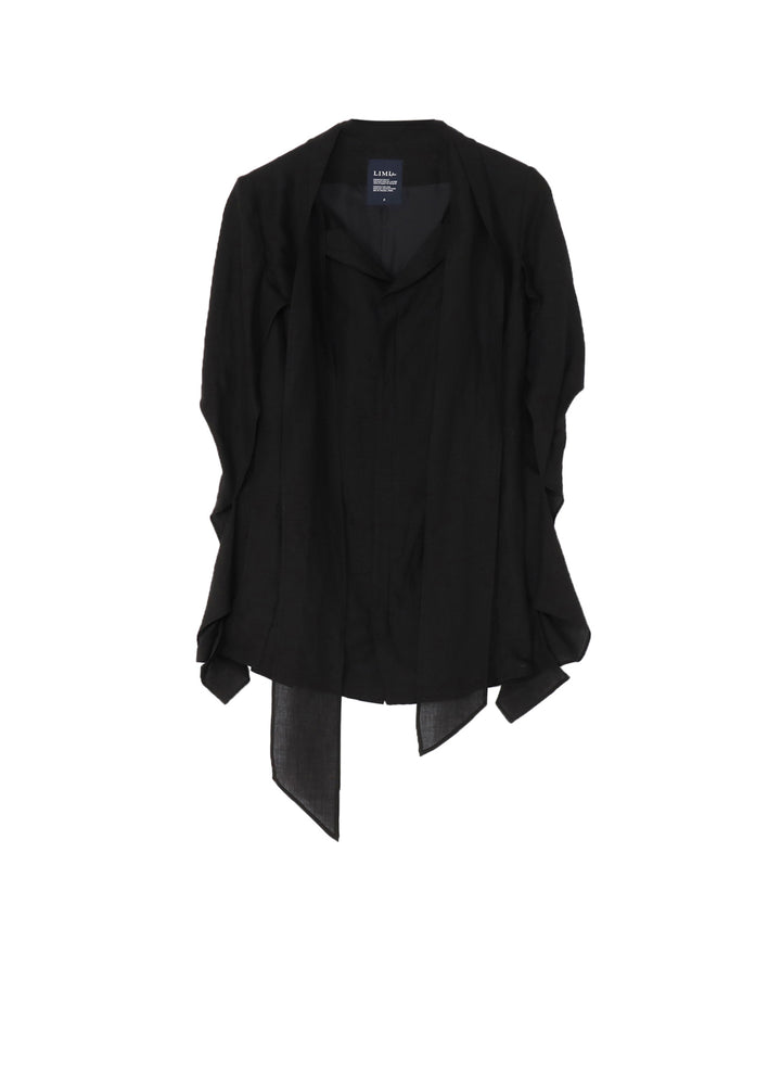 CLEAR LAWN SPIRAL SLEEVE JACKET