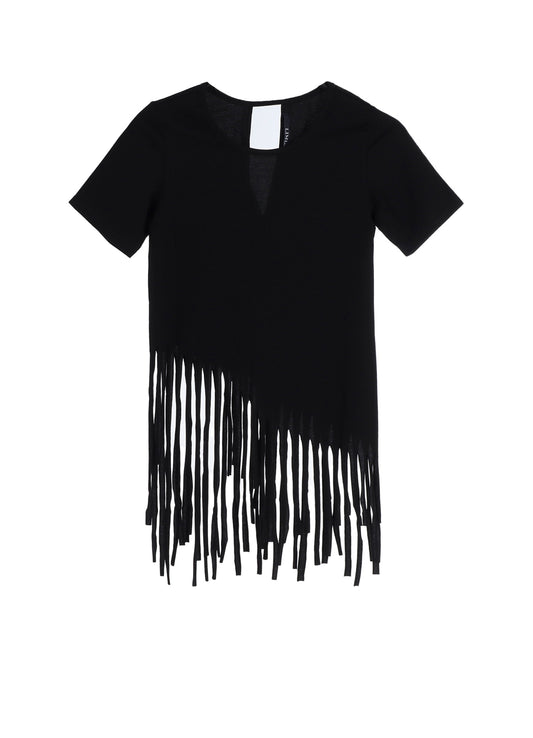 FRINGE PLAIN STITCHHEM FRINGE T-SHIRT