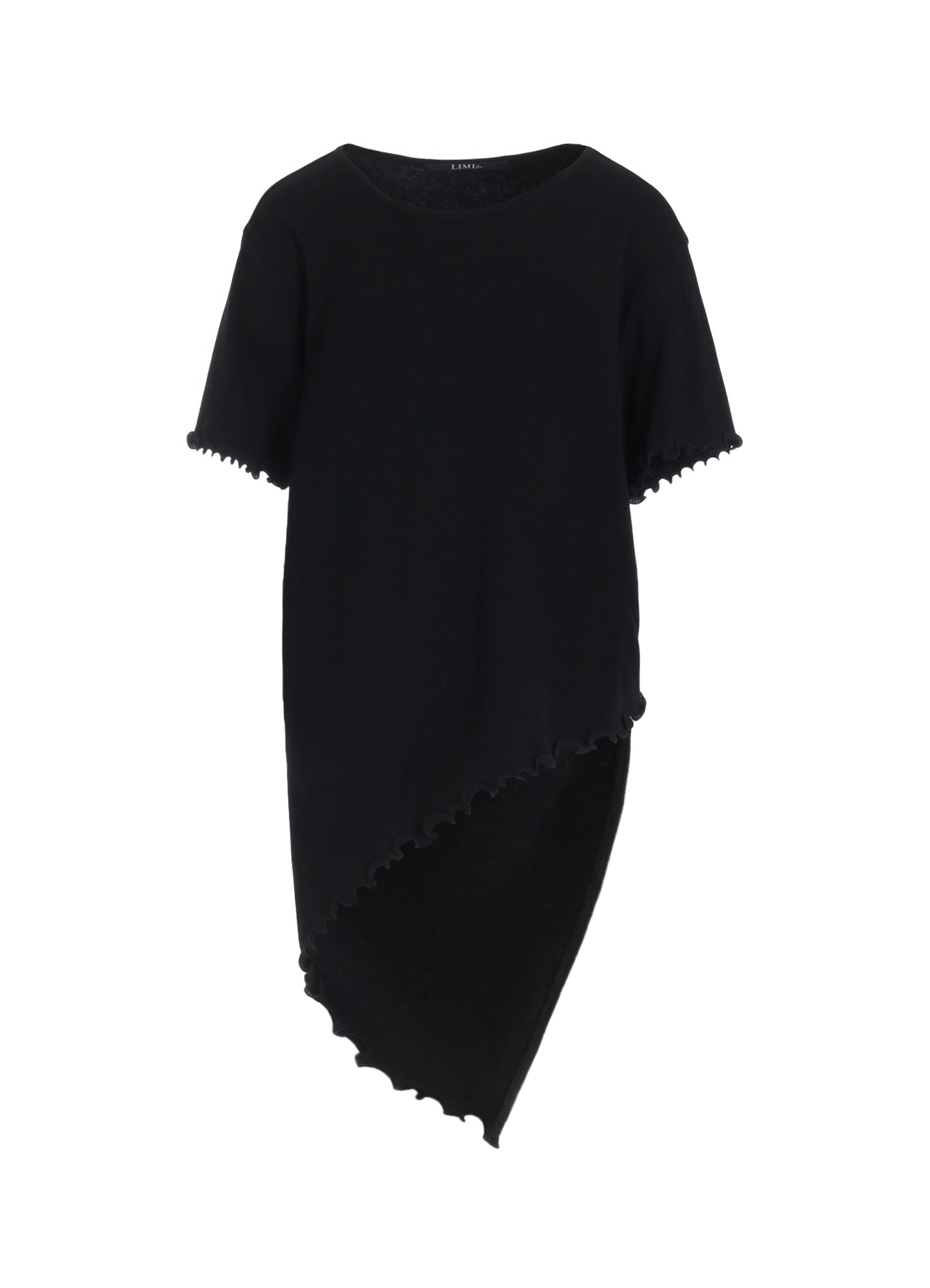 RIB STITCH SQUARE HEM T-SHIRT – THE SHOP YOHJI YAMAMOTO