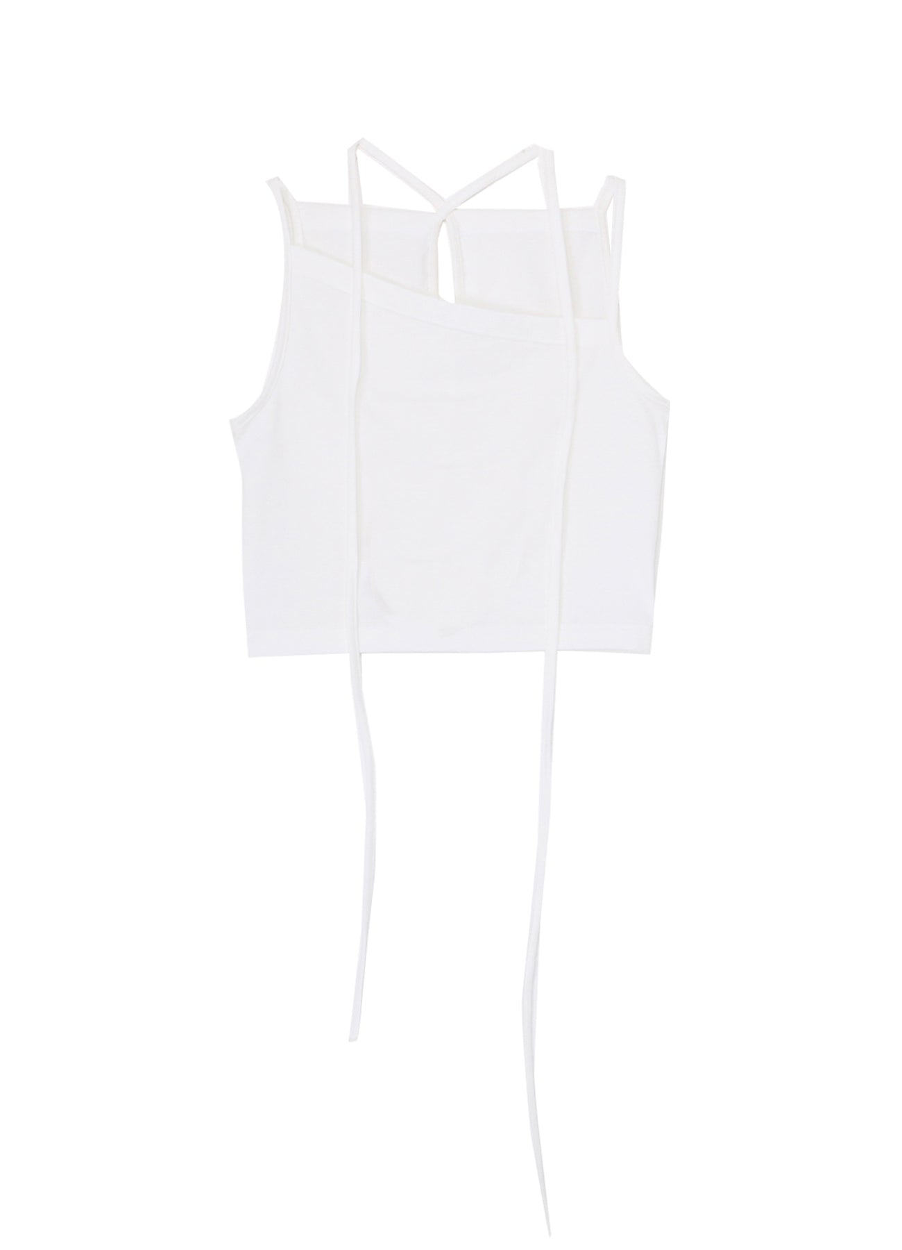 PLAIN STITCH LONG STRING CAMISOLE THE SHOP YOHJI YAMAMOTO plain-stitch-long-string-camisole-the-shop-yohji-yamamoto
