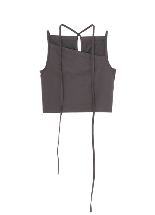 PLAIN STITCH LONG STRING CAMISOLE
