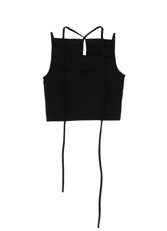 PLAIN STITCH LONG STRING CAMISOLE