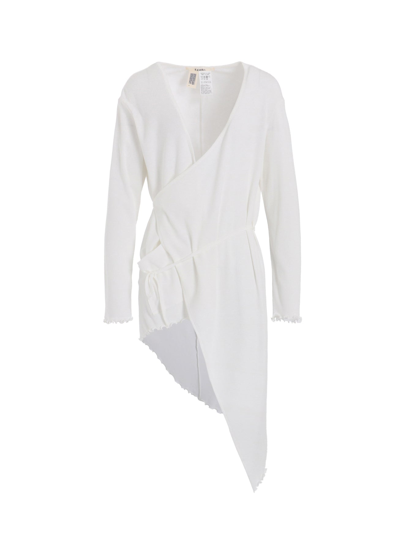 RIB STITCH HEM SQUARE CARDIGAN – THE SHOP YOHJI YAMAMOTO