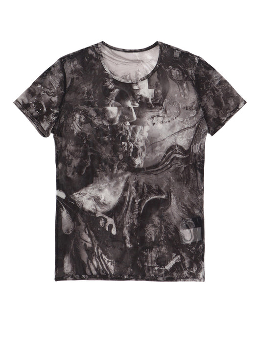 TULLE TIGHT COLLAGE T-SHIRT