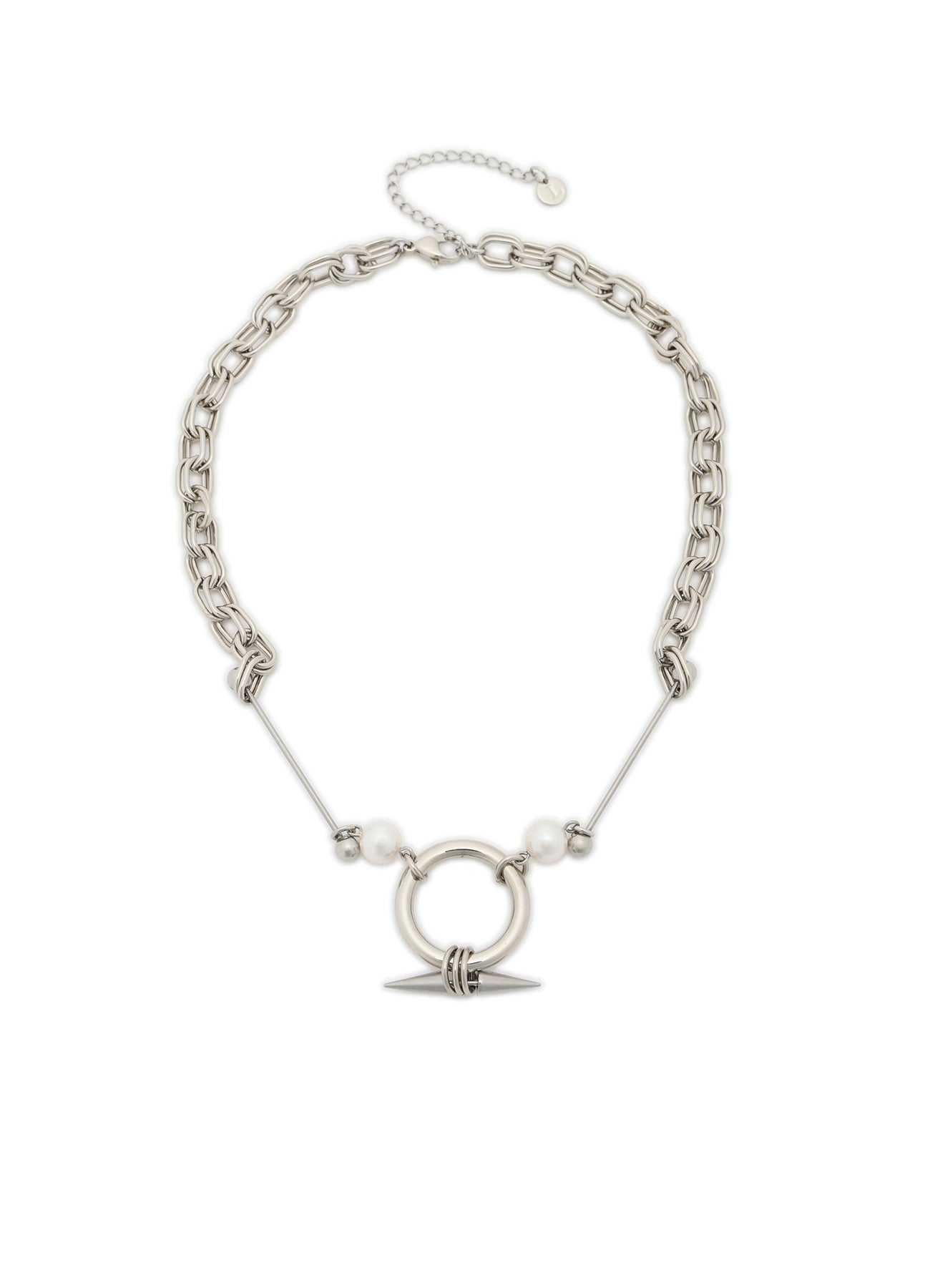 PIERCED PEARL NECKLACE – THE SHOP YOHJI YAMAMOTO