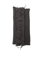 W/ CRUSHED RIB DISTRESSED LEG WARMERS