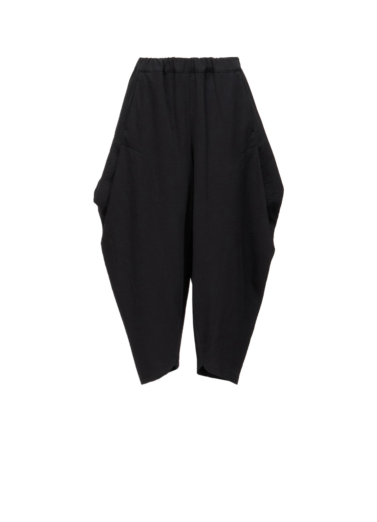 DOUBLE CLOTH ELASTIC WAIST TUCK PANTS – THE SHOP YOHJI YAMAMOTO
