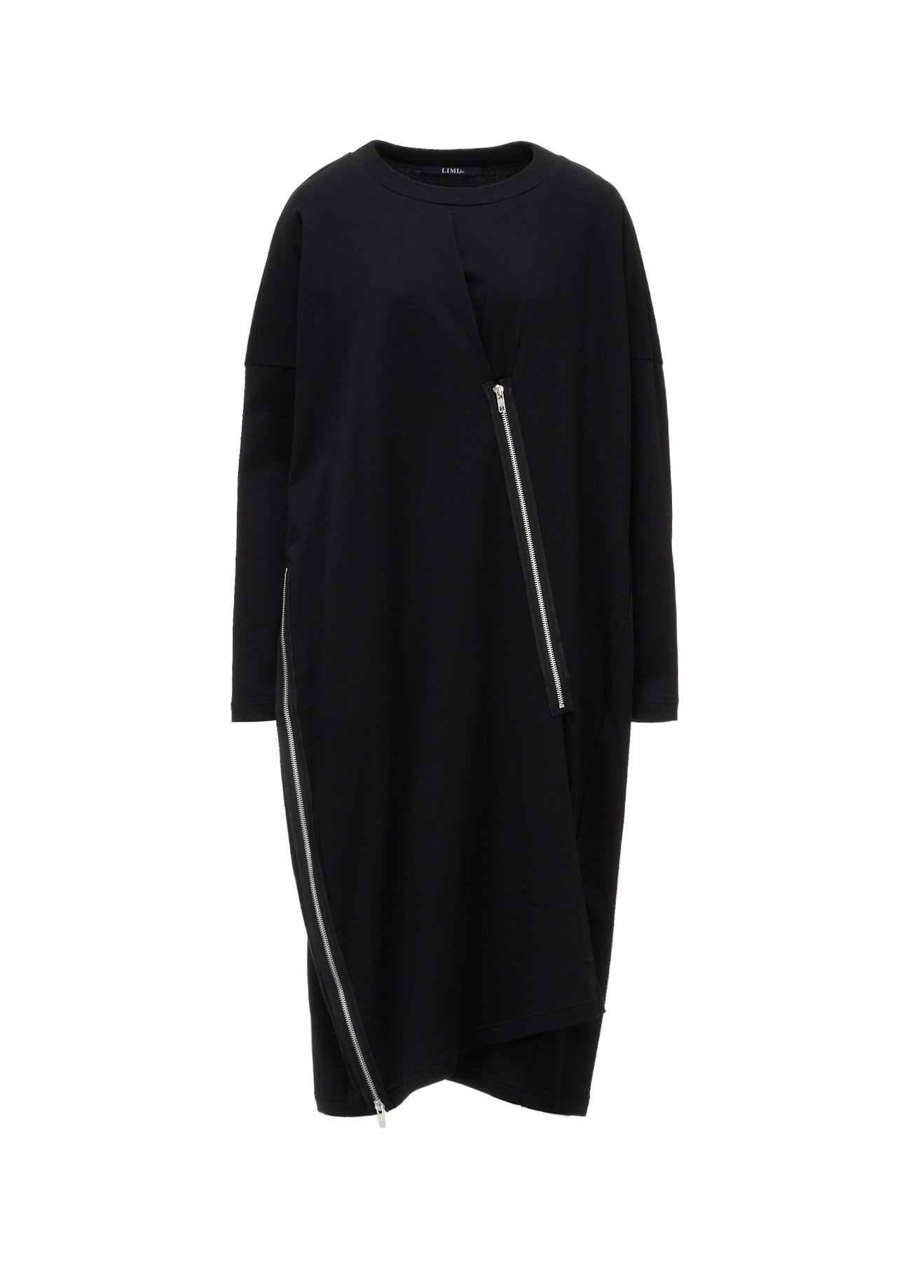 FRENCH TERRY ZIP LONG TUNIC TOP – THE SHOP YOHJI YAMAMOTO