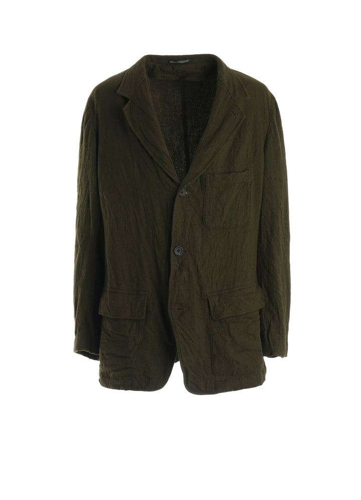 【Y's for men × MASSES】 SHRINK SERGE 3B JACKET