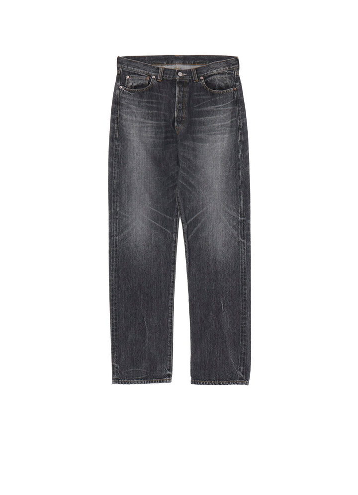 【Y's for men × MASSES】 DENIM PANTS H.WASH BLACK