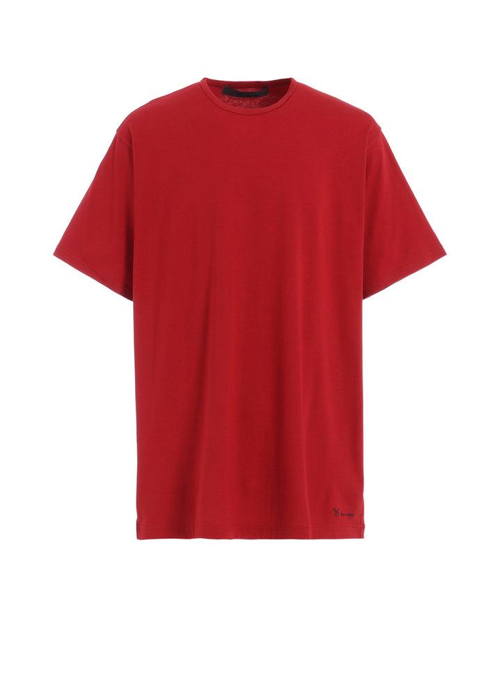 Y's for men LOGO PRINT SHORT SLEEVE T-SHIRT