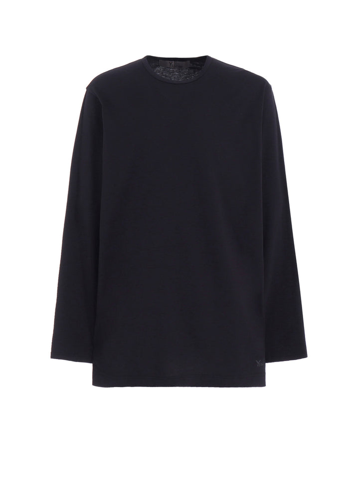 Y's for men LOGO PRINT LONG SLEEVE T-SHIRT