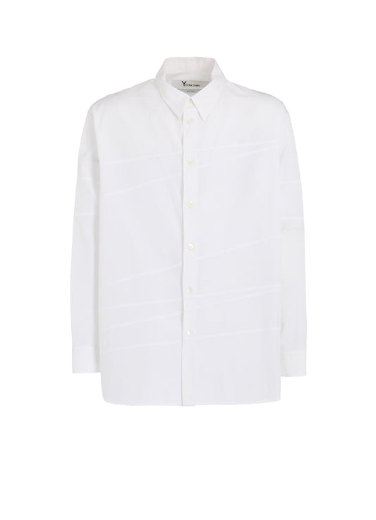【Y's for men × MASSES】COTTON BROAD PANEL DESIGNED BLOUSE