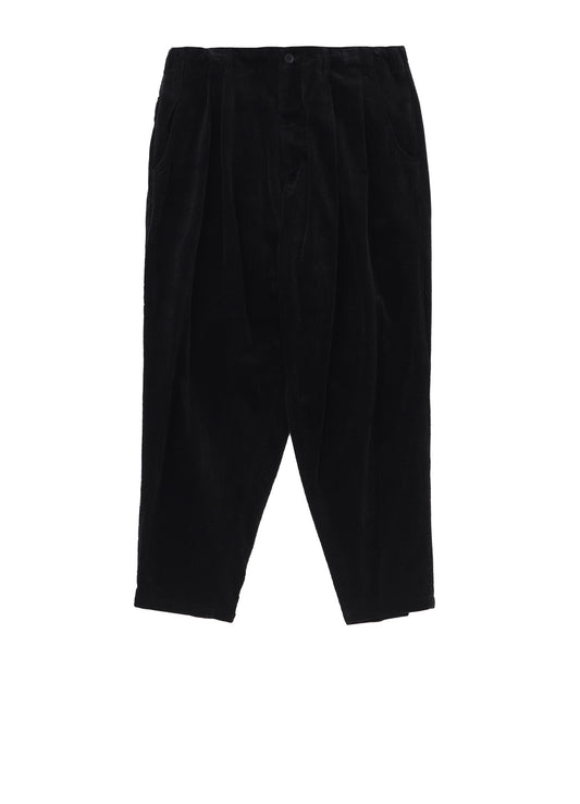 SIDE ZIP PANTS WITH CORDUROY