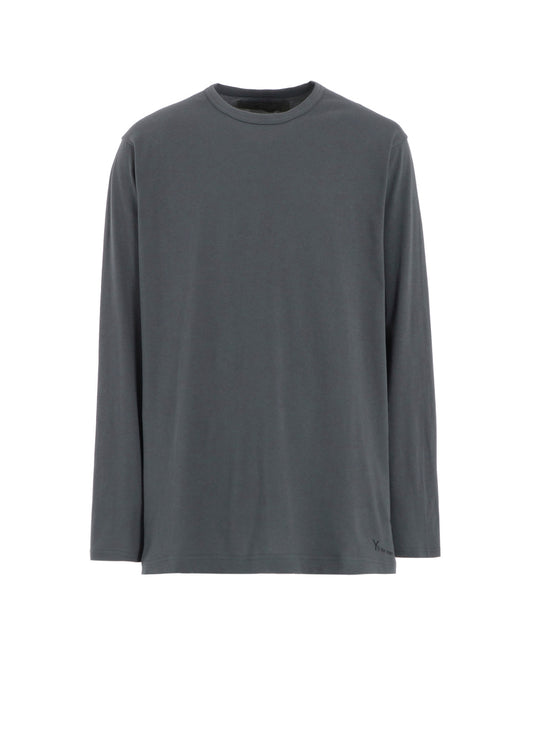 Y's for men LOGO PRINT LONG SLEEVE T-SHIRTS