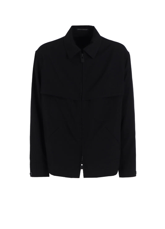 WOOL GABARDINE STORM SHIELD BLOUSON