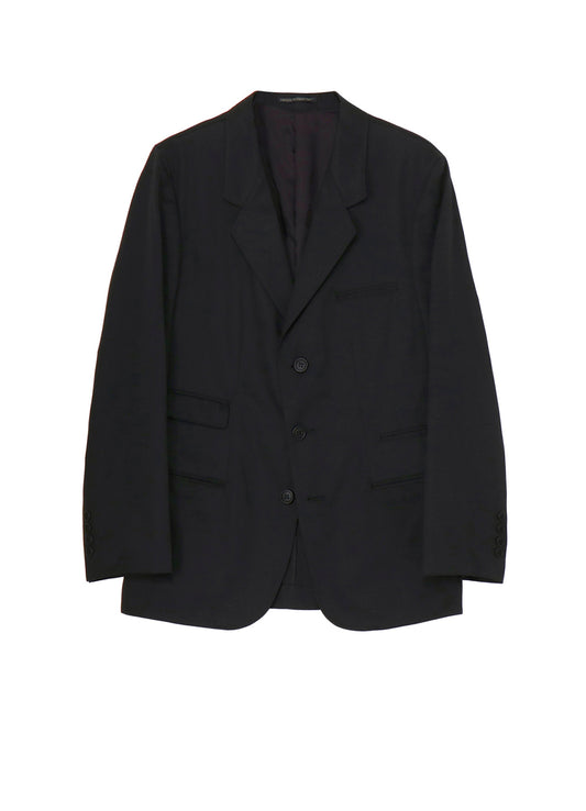 T/C TWILL 3-BUTTONS JACKET