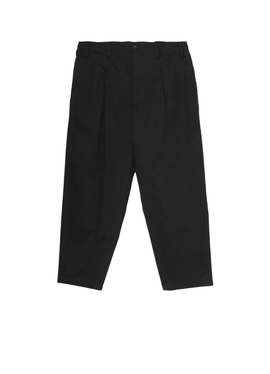 ONE-TUCK PANTS WITH PIECE NAME