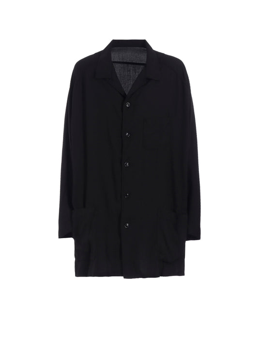 CELLULOSE VIYELLA SHIRT WITH OPEN COLLOR SHIRT