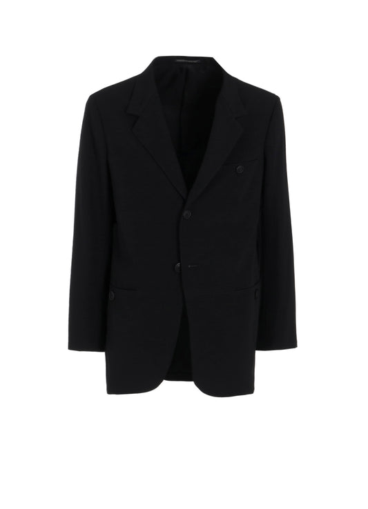 WOOL GABARDINE PARALLEL PANELED JACKET