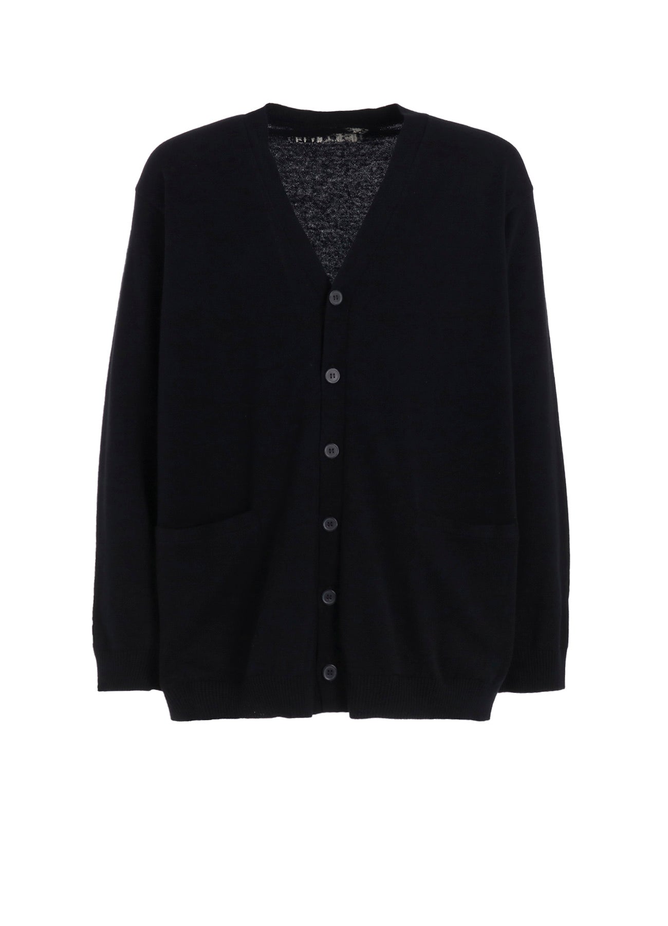 Y's for men INTERSIA LOGO CARDIGAN