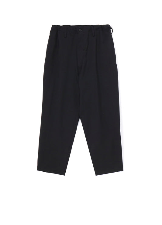 SUIT GABARDINE PANTS WITH SIDE TUCK