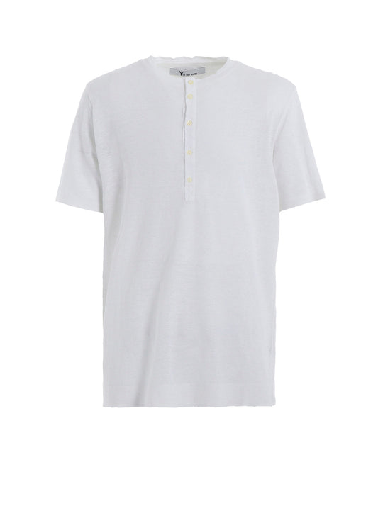 Y's for men x 120% LINO HENLEY SHORT SLEEVE T