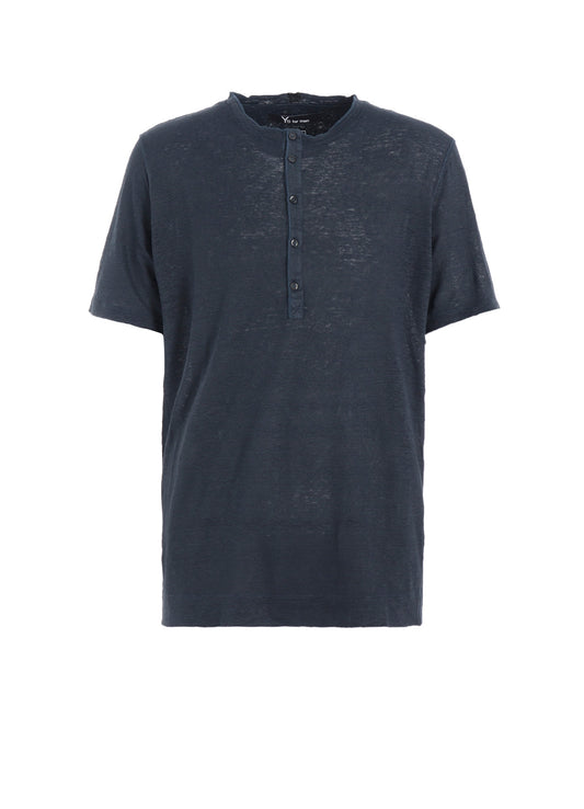 Y's for men x 120% LINO HENLEY SHORT SLEEVE T