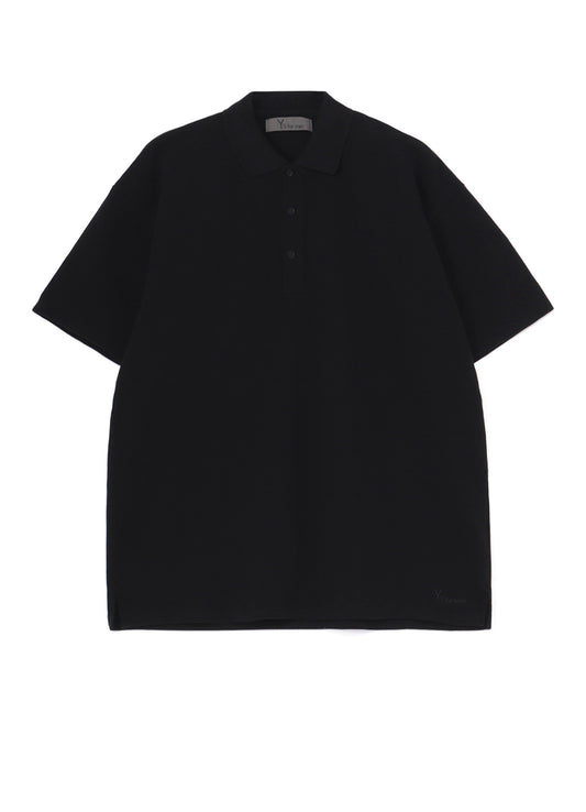 Y's for men LOGO EMBROIDERY POLO