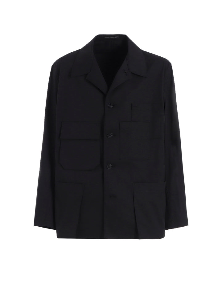 T/C TWILL LAYERED POCKET BLOUSON