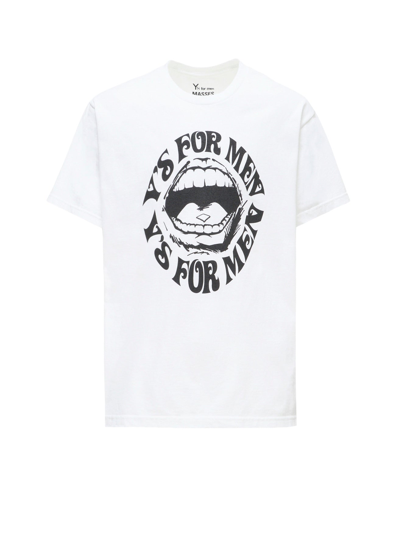 Y's for men × MASSES】LIPS PRINT SHORT SLEEVE T-SHIRT – THE SHOP