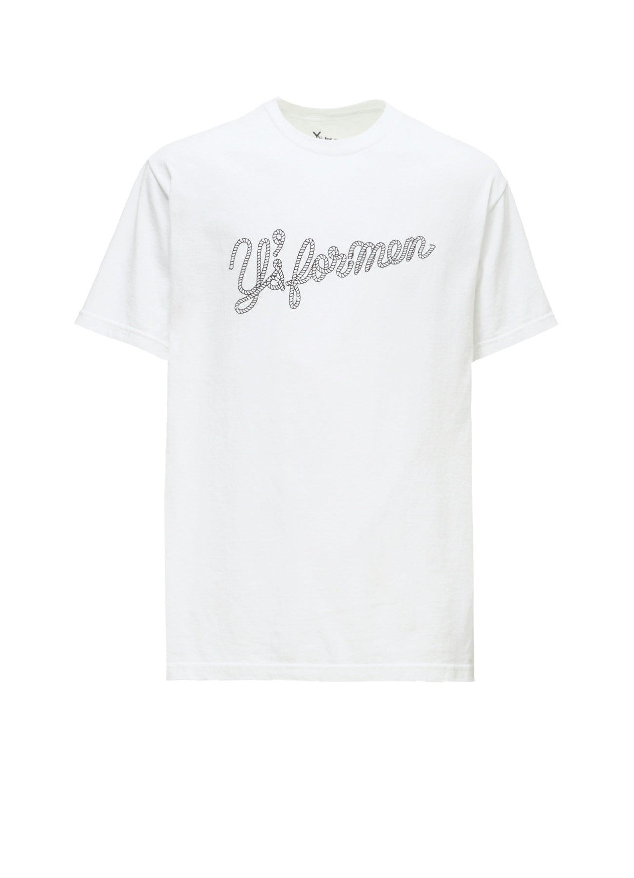 Y's for men × MASSES】ROPE PRINT SHORT SLEEVE T-SHIRT – THE SHOP