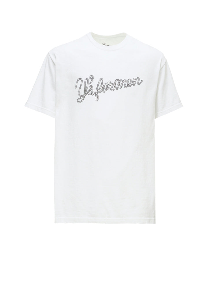 【Y's for men × MASSES】ROPE PRINT SHORT SLEEVE T-SHIRT