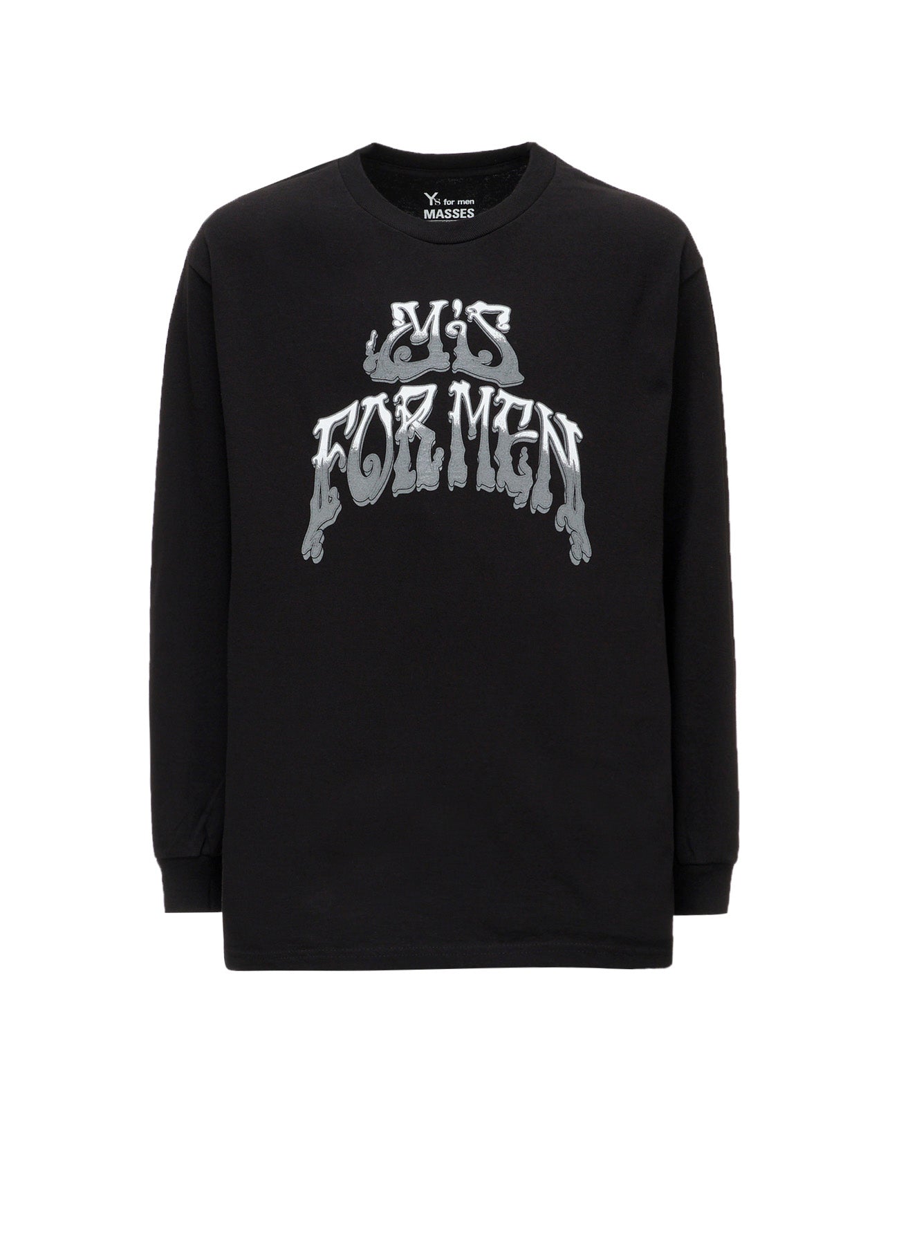 YOHJI YAMAMOTO POUR HOMME カットソー Y's for men × MASSES】JOINT PRINT LONG SLEEVE T-SHIRT – THE SHOP