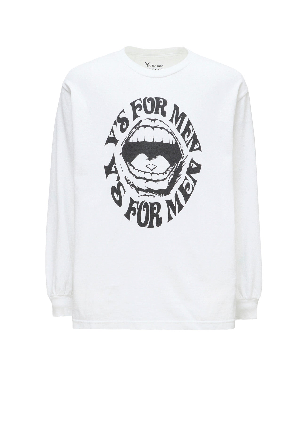 Y's for men × MASSES】LIPS PRINT LONG SLEEVE T-SHIRT – THE SHOP