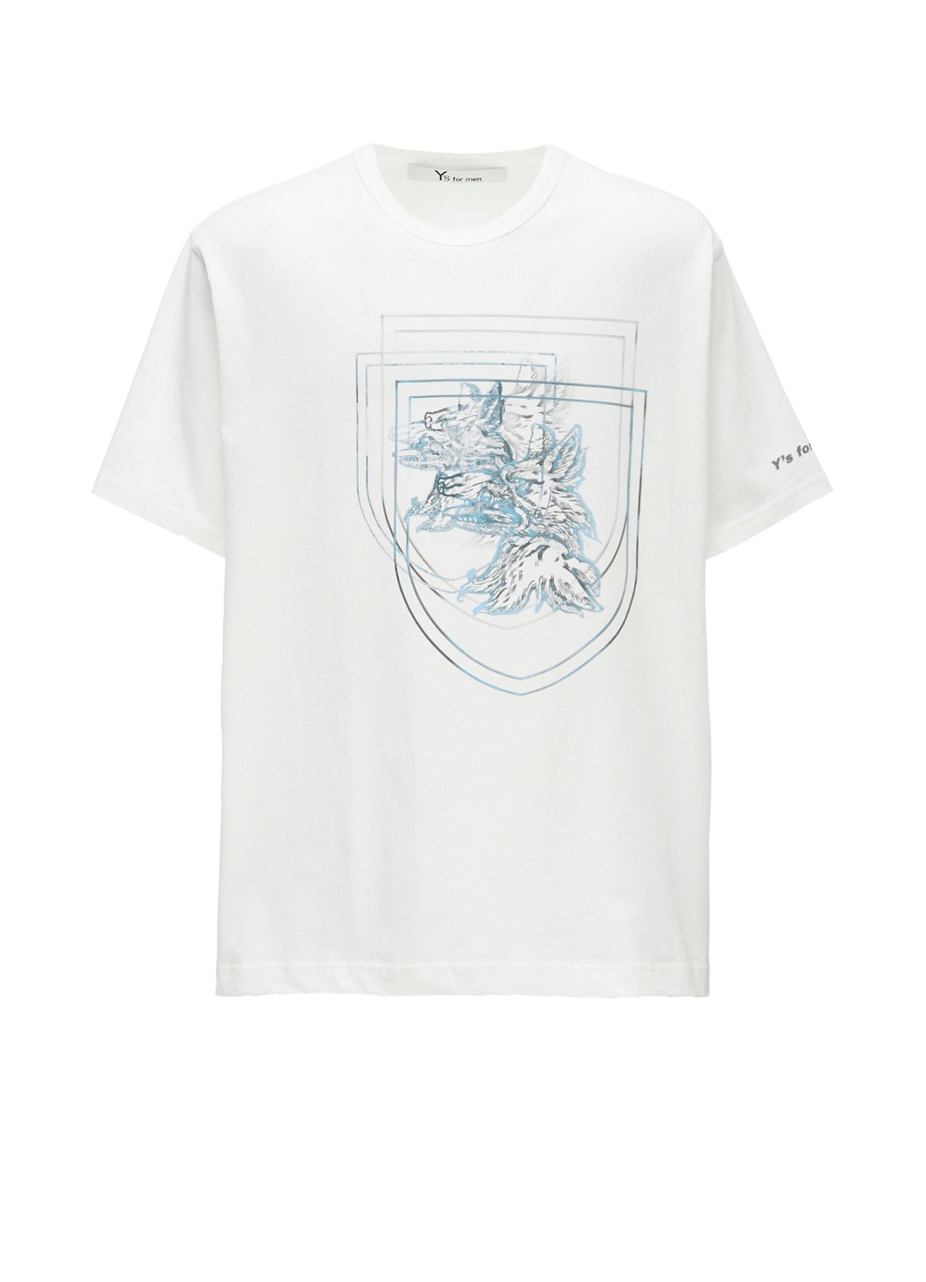 EXCLUSIVE】WOLF PRINT SHORT SLEEVE T-SHIRT – THE SHOP YOHJI YAMAMOTO
