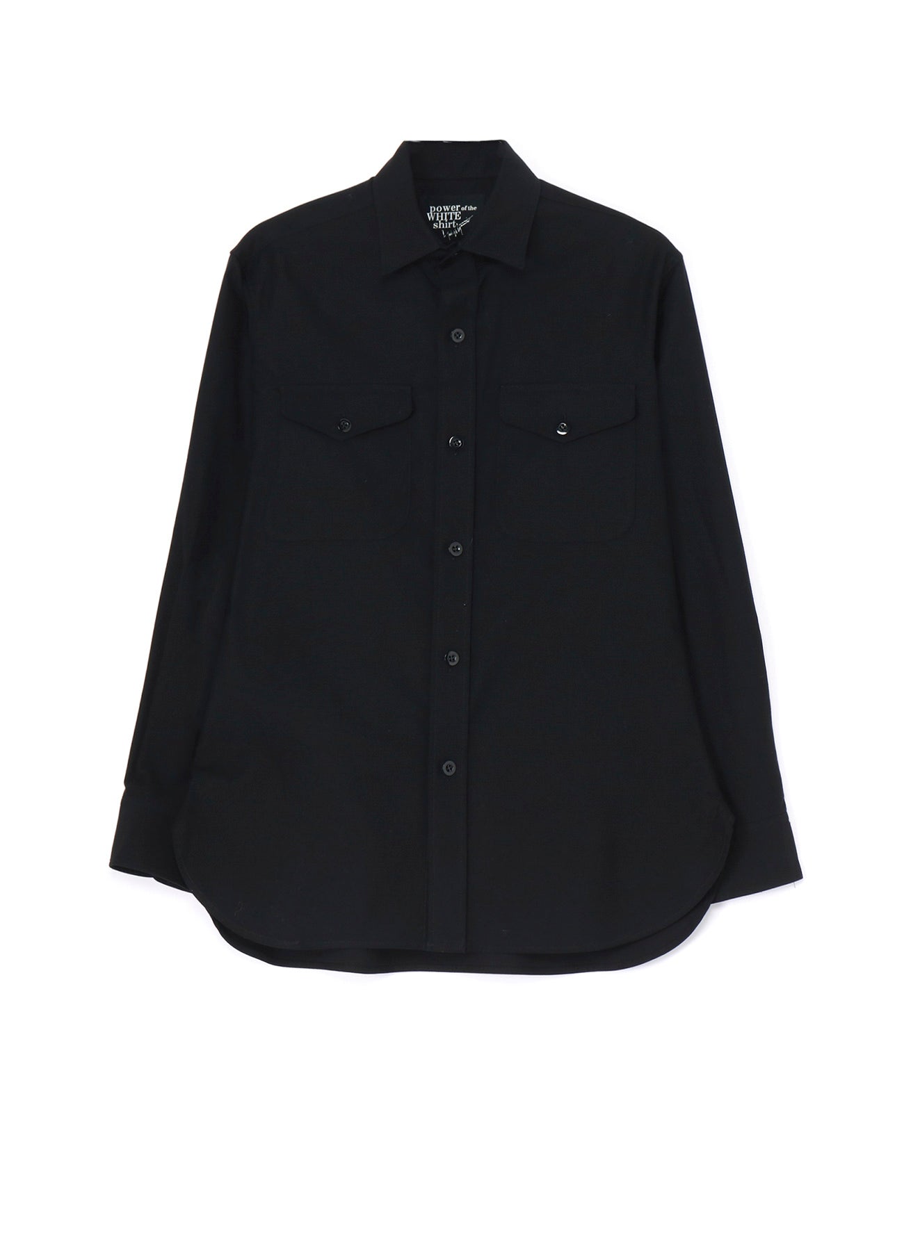 COTTON TWILL DOUBLE POCKETS SHIRT – THE SHOP YOHJI YAMAMOTO