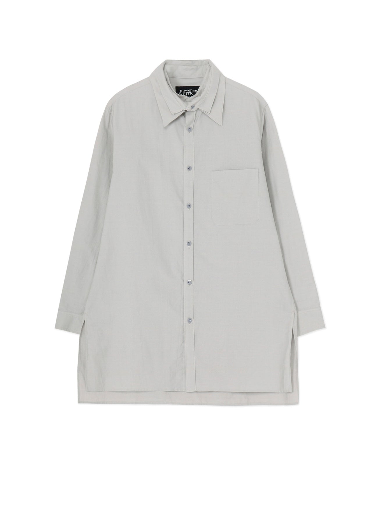COTTON TWILL DETACHABLE COLLAR SHIRT – THE SHOP YOHJI YAMAMOTO