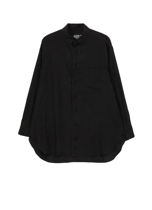 CELLULOSE LAWN KNOT BUTTONS B.D SHIRT