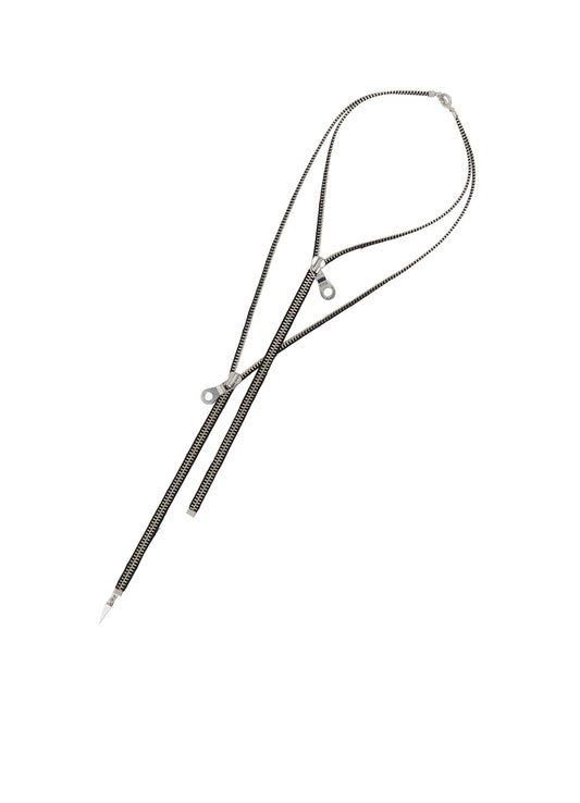 LAYERED ZIPPER NECKLACE