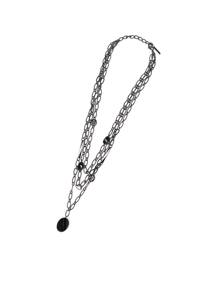 ONYX CHAIN NECKLACE