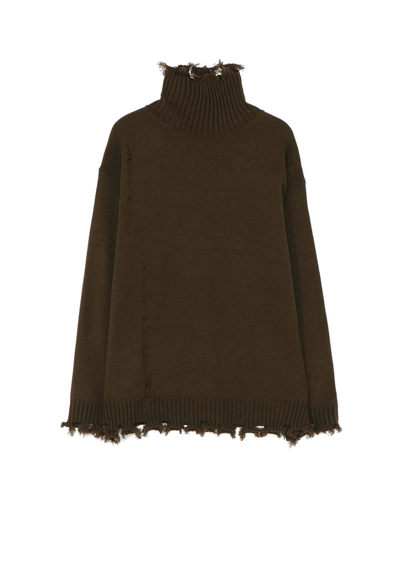 7G BULKY WOOL DAMAGE TURTLE PULLOVER – THE SHOP YOHJI YAMAMOTO