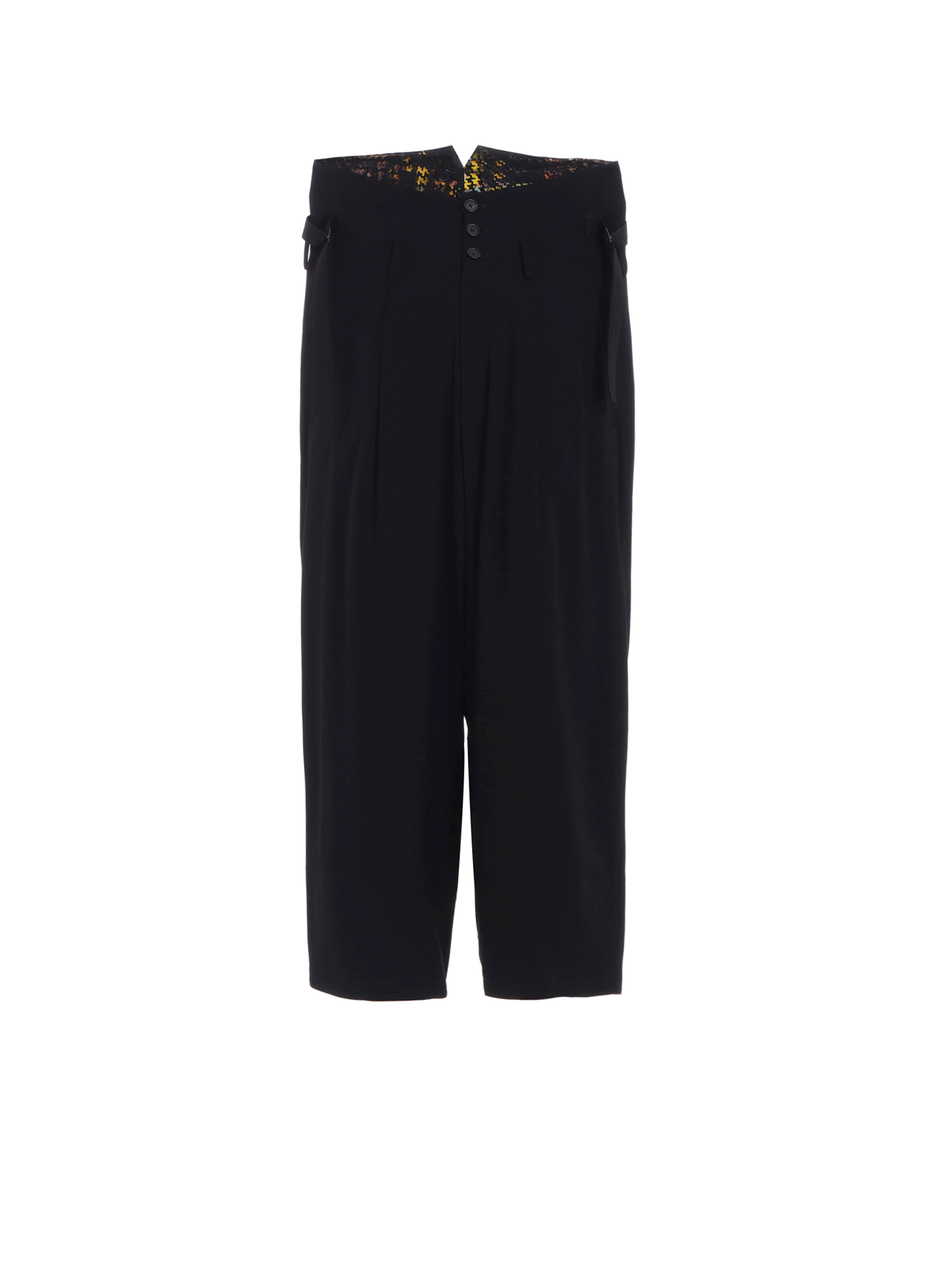 HIDDEN YELLOW INKGLEN FOLDOVER SUSPENDER PANTS – THE SHOP YOHJI