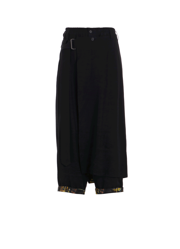 HIDDEN YELLOW INKGLEN WRAP PANTS