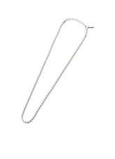 WOVEN KAGOME PATTERN CHAIN NECKLACE